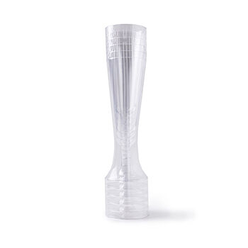 Бокалы одноразовые Cose Belle для шампанского прозрачный мал. 6шт., Китай