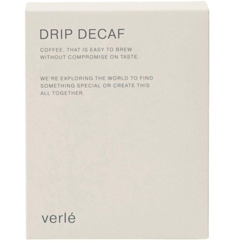 

Кофе Verle Decaf в дрип-пакетах без кофеина 6 шт. х 11 г