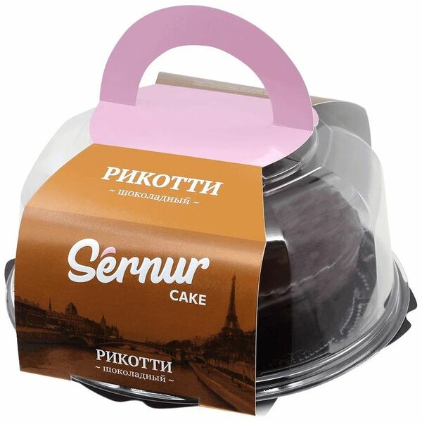 Торт СЗ Сернурский Рикотти шоколадный