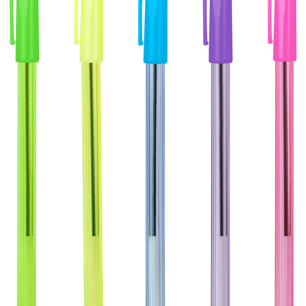 Ручка шариковая Стамм синяя 0,7мм в ассортименте 1 шт