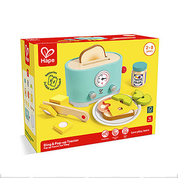Игровой набор Hape с тостером Вкусный завтрак