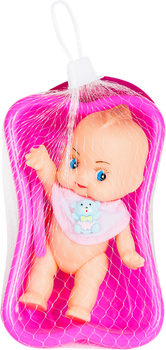 

Пупсик BIGGA на стульчике/в ванночке 1шт., в ассортименте