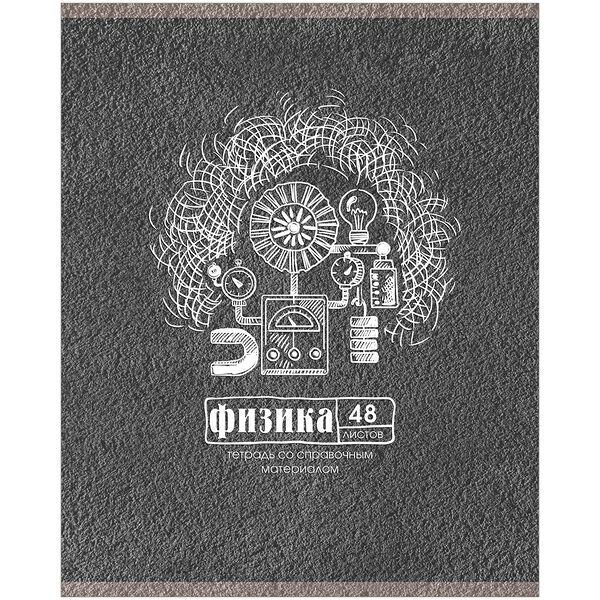 Тетрадь предметная Academy Style Бетон науки Физика А5 со справочным материалом, 48 листов