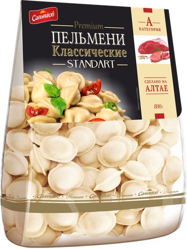 

Пельмени Сальников Классические Premium 800 г