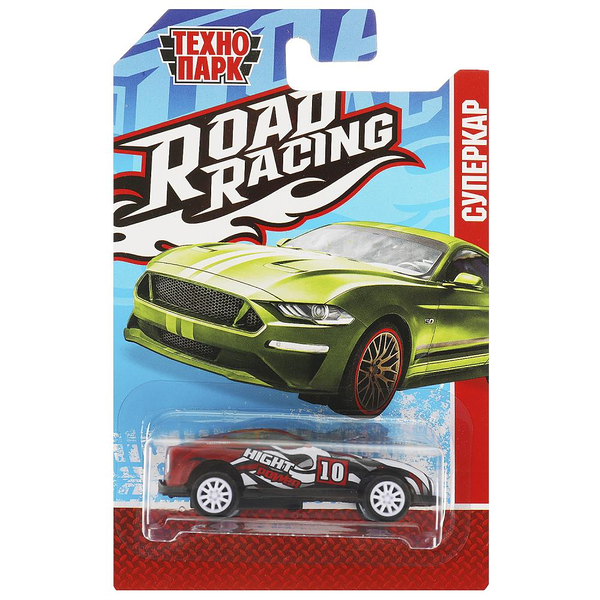 Машина металл ROAD RACING СУПЕРКАР 7,5 см, Технопарк
