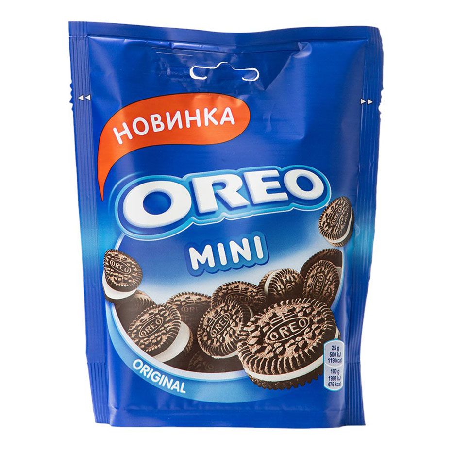 

Печенье Oreo Mini с какао и начинкой с ванильным вкусом 100 г