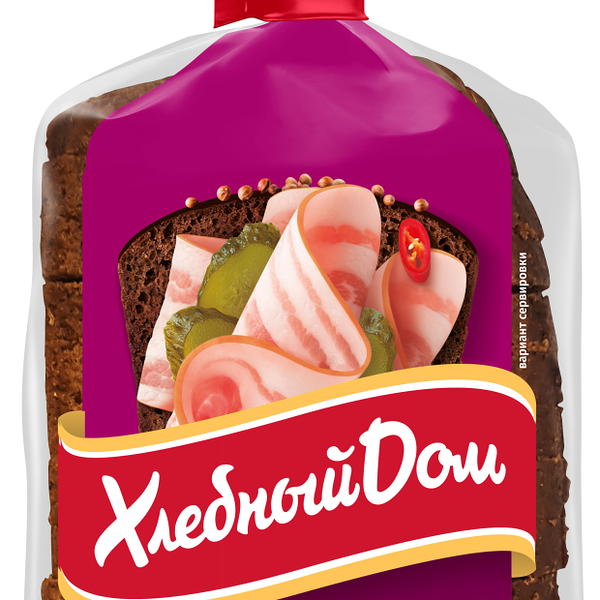 Хлеб Хлебный дом Бородинский в нарезке целый