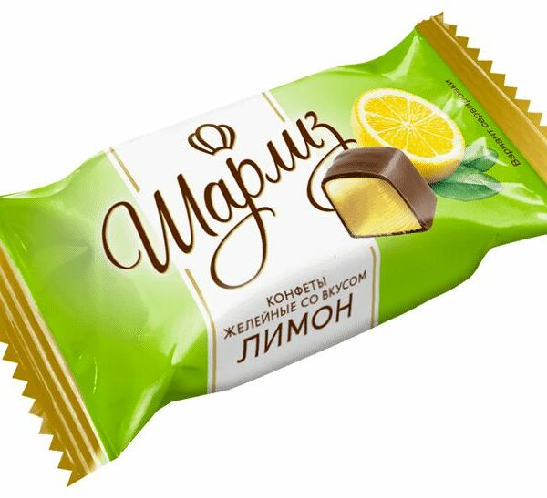 Конфеты желейные Шарлиз со вкусом лимона
