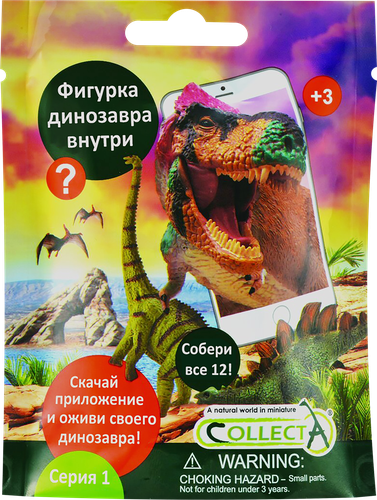

Игрушка Collecta мини фигурка динозавра в ассортименте