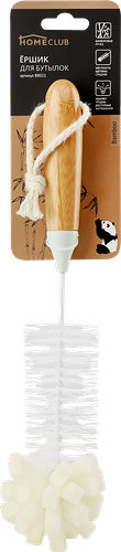 Ершик для бутылок Homeclub Bamboo бамбук, пластик арт. B8021