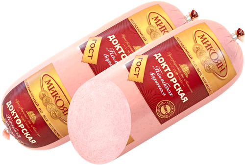 

Колбаса вареная Микоян Докторская высший сорт, весовая