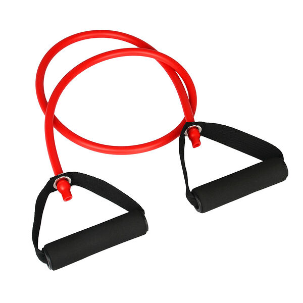 Silapro эспандер трубчатый 120см, рукоять 2шт, 12см, сопротивление 15кг, тре