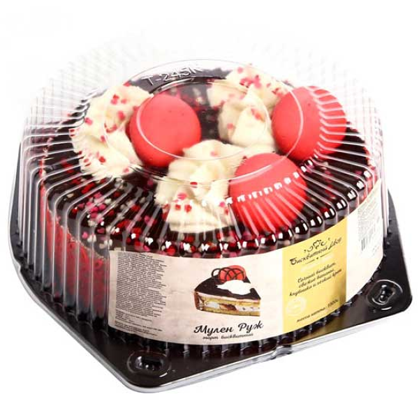 Торт Бисквитный двор Мулен руж