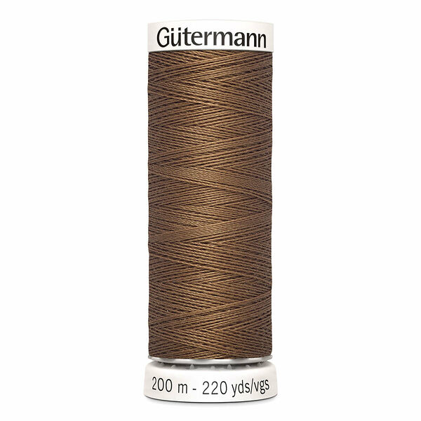 748277 Нить Sew-all для всех материалов, 200м, 100% п/э Gutermann(180 золотистая охра)