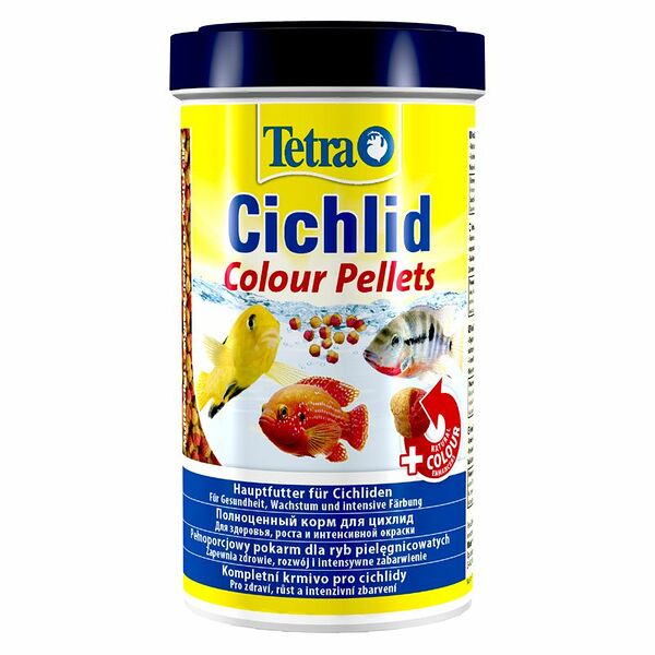 Tetra Cichlid Colour корм для улучшения окраса всех видов цихлид (шарики)