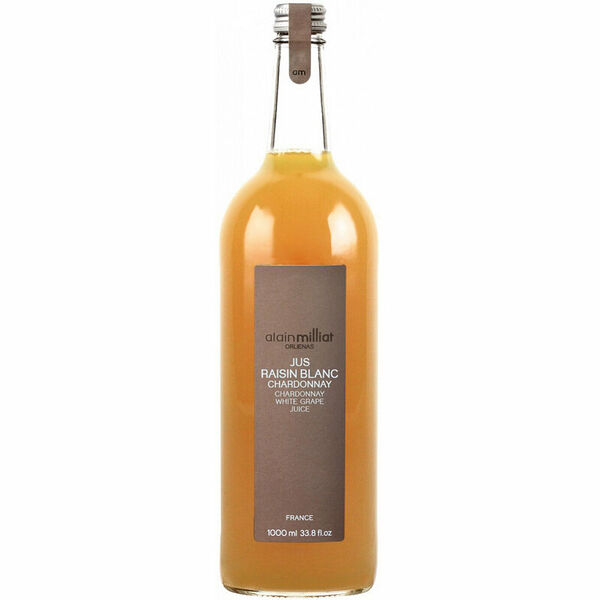 Сок из белого винограда Шардоне прямого отжима осветлённый ТМ Alain Milliat (Алан Миллат)