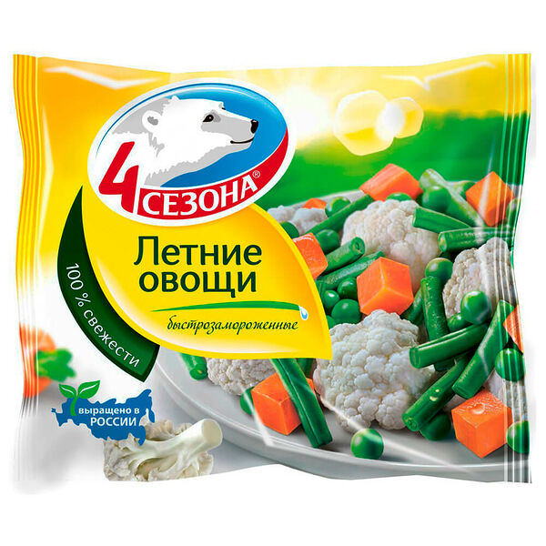 Летние овощи 4 сезона 400 г