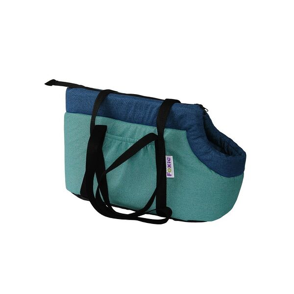 Сумка-переноска для животных FOXIE Dream Classic 30x20x20см мятная