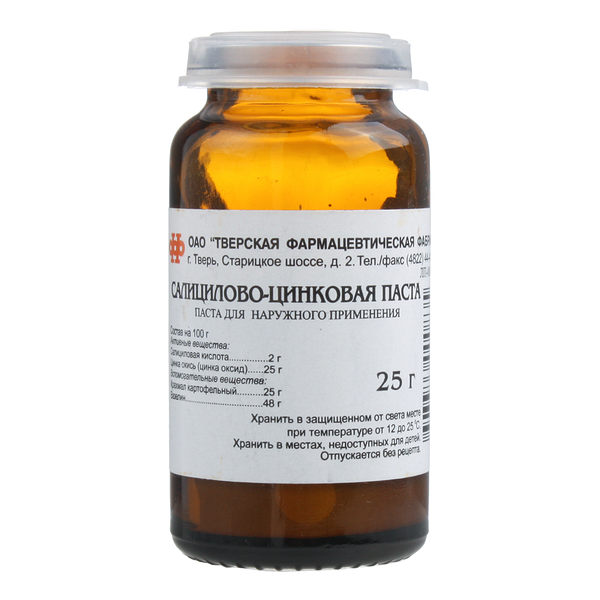 Салицилово-цинковая паста 25 г