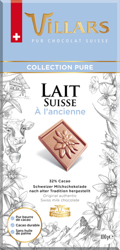 

Шоколад Villars молочный 32% 100 г