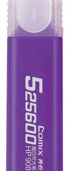 Текстовыделитель-маркер Comix 1-4 мм фиолетовый, 1 шт