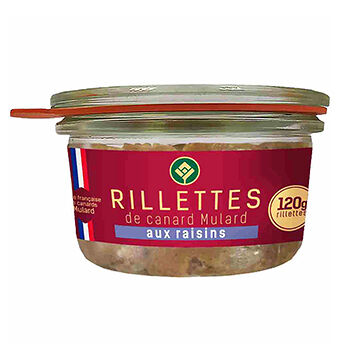 Рийет Галерея вкуса с изюмом Rilletes de canard aux raisins 120г Беларусь