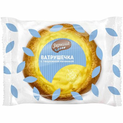 Ватрушка Зерница с творожной начинкой 100 г