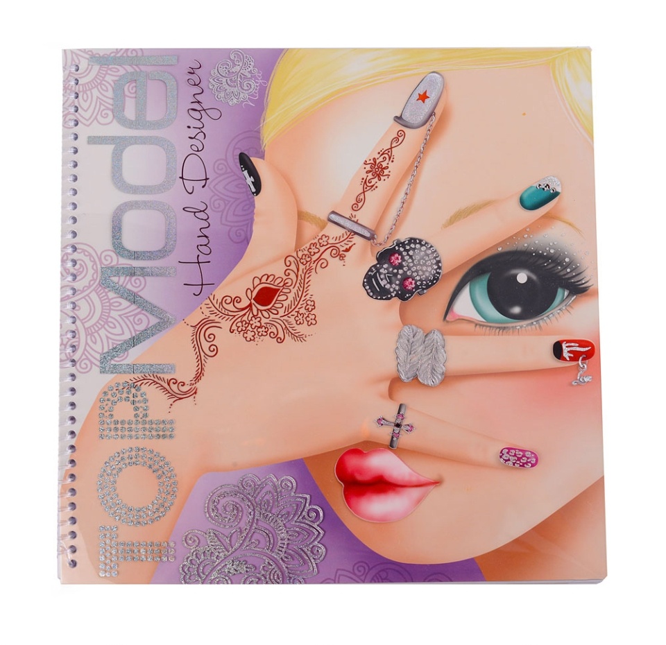 

Альбом для раскрашивания TOPModel Hand Design Motto