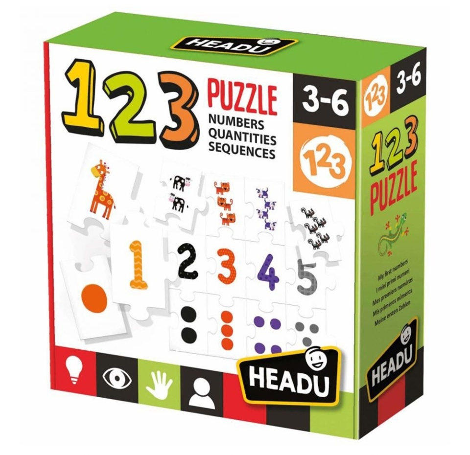

Игра настольная Headu «1-2-3. Обучение счёту»