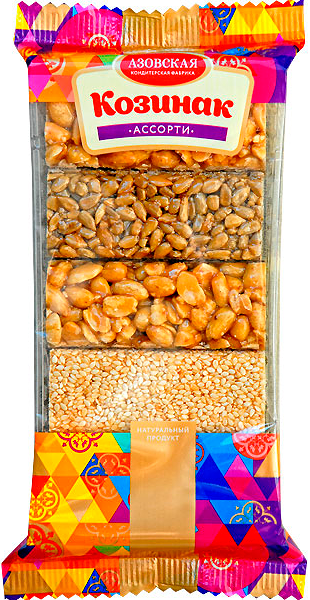 Козинак ассорти вес 280 г.