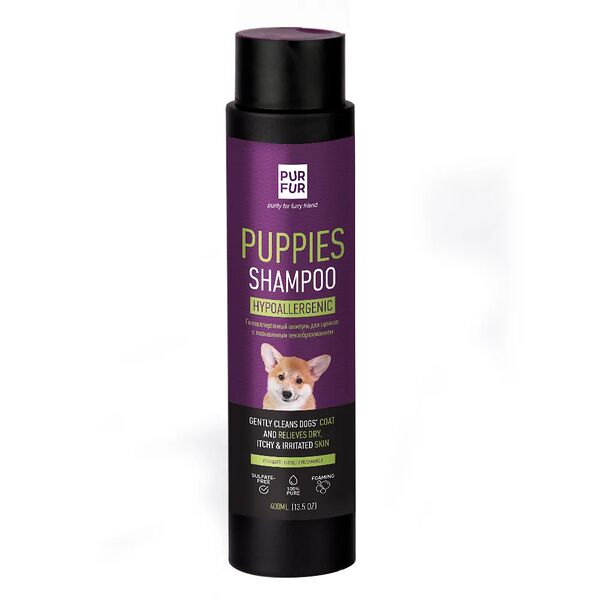 Шампунь для щенков, с повышенным пенообразованием, 400мл