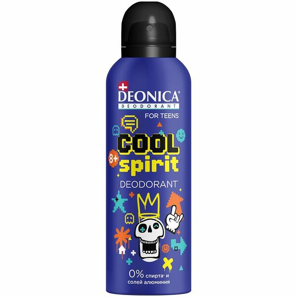 Дезодорант спрей Deonica CoolSpirit For teens, 125 мл