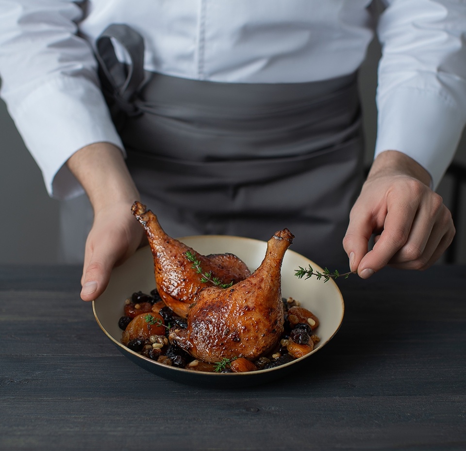 

Утиная ножка конфи Почти Готово для запекания a la carte 480 г