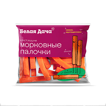 

Морковные палочки Белая Дача хрустящие 80 г