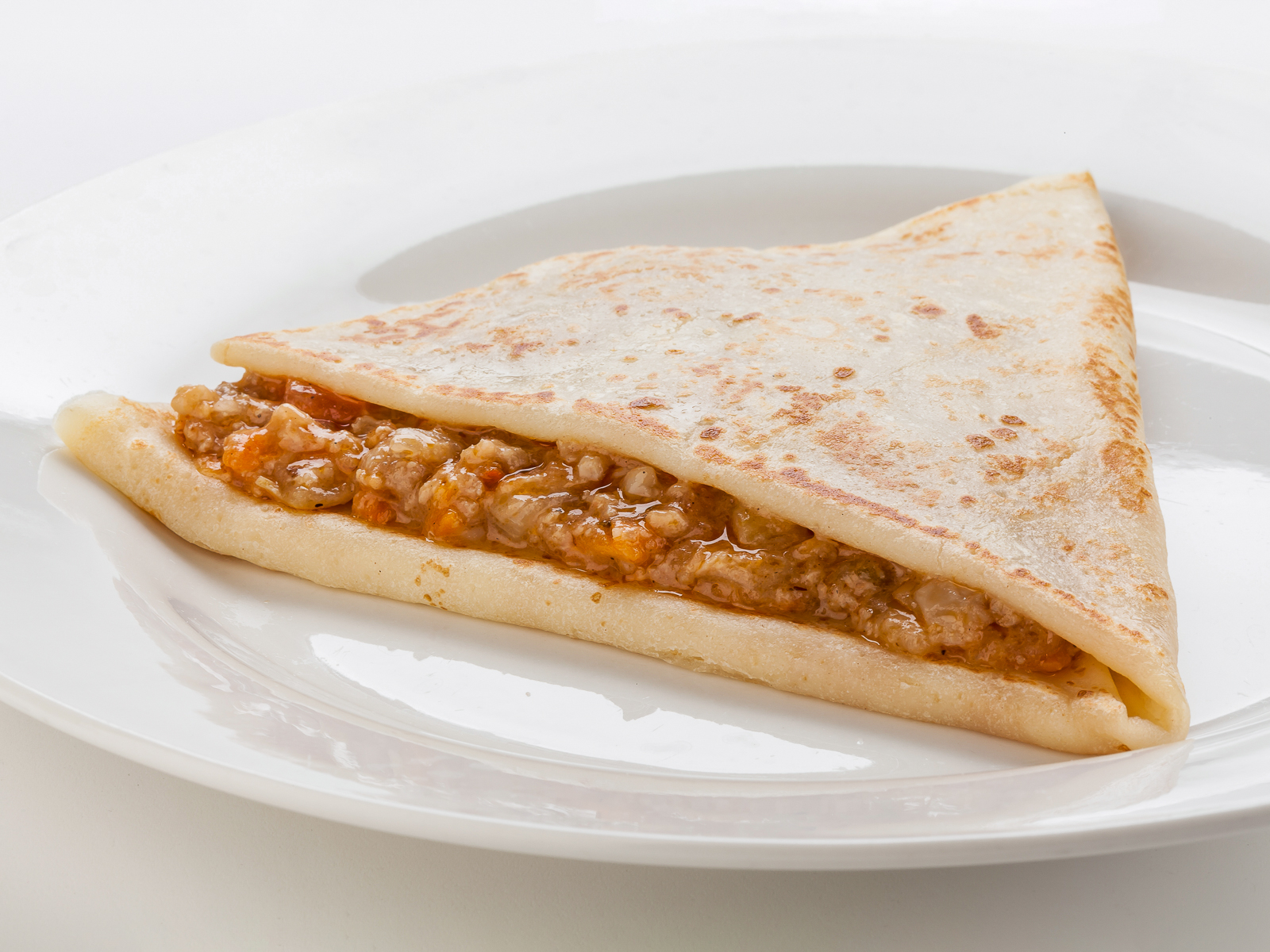Блин с мясным фаршем