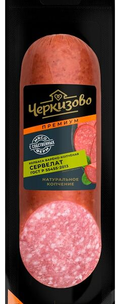 Сервелат Черкизово Premium варено-копченый, 500 г