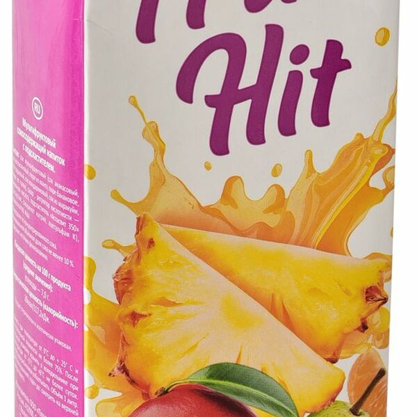 Нектар Fruit hit Мультифруктовый 2 л