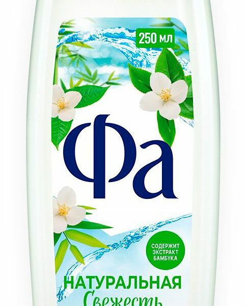 Гель для душа Fa Природная свежесть Белый чай и экстракт бамбука 250 мл