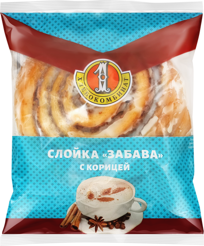 

Слойка Первый хлебокобинат Забава с корицей 100 г