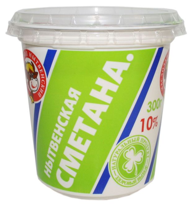 

Сметана Маслозавод Нытвенский 10% 300 г