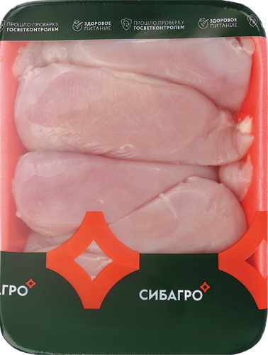 

Филе цыпленка-бройлера СибАгро охлажденное 900 г