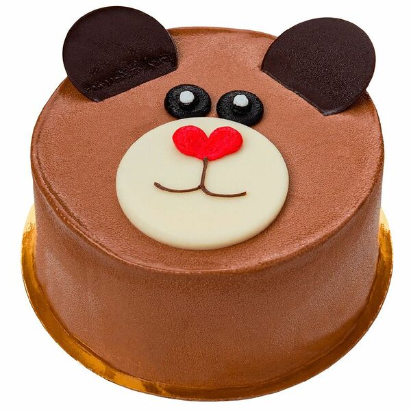 Бэнто-торт Мишка с ароматом ванили и сливочного шоколада с карамельной прослойкой 300г