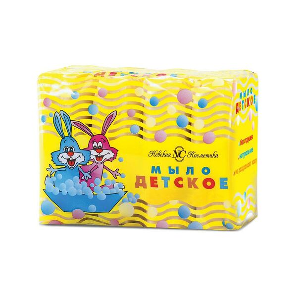 Мыло детское 4*100г невская косметика