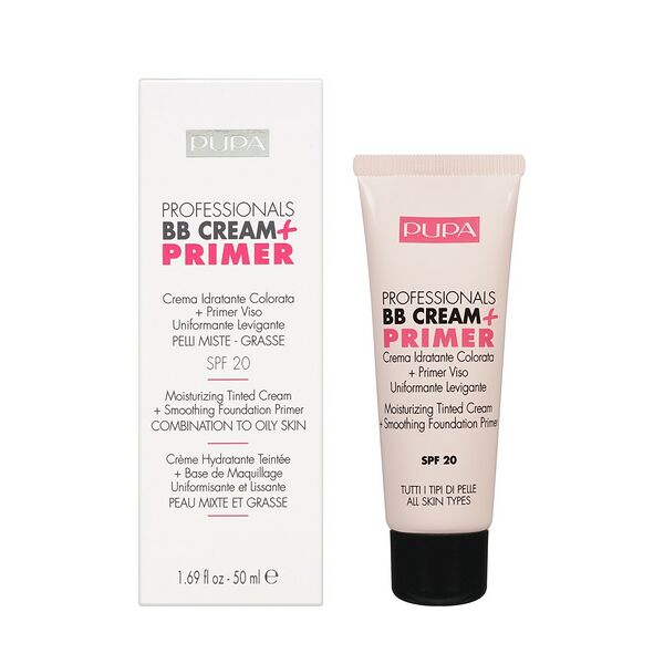 BB-крем для лица Pupa Pupa Professionals BB Cream+Primer для жирной кожи 002