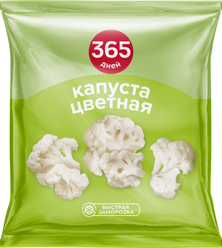 

Капуста цветная замороженная 365 ДНЕЙ, 400г