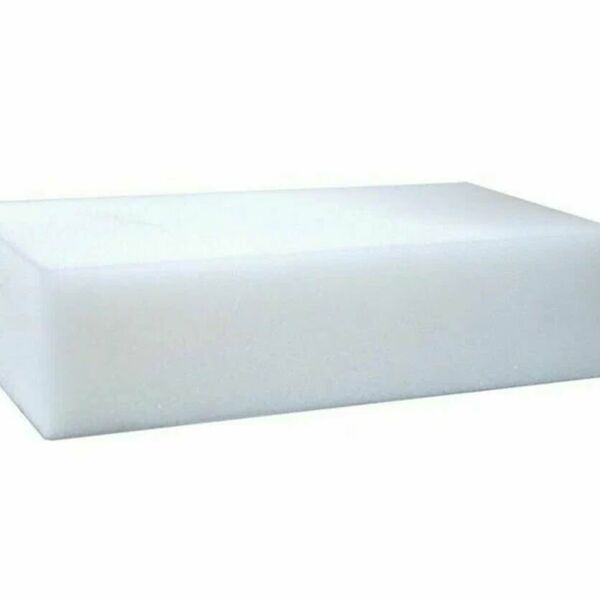 Губка AVS SP-13, поролоновая, для автомобиля, белая, 20х12х5 см