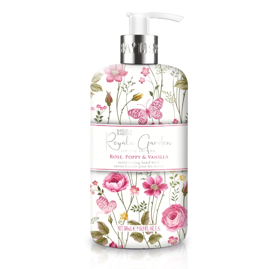 

Мыло жидкое Baylis & Harding Royale Garden Роза, мак, ваниль 500 мл