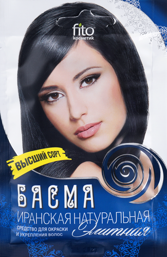 

Басма Fito косметик Элитная натуральная иранская высший сорт 25 г