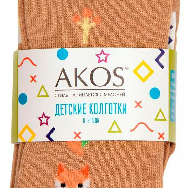 Колготки детские AKOS FD51N16, р. 80-86