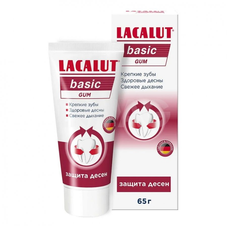 

Зубная паста Lacalut Basic Gum 65 г